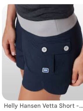 Helly Hansen Navy Vetta cargo Active outdoor Shorts